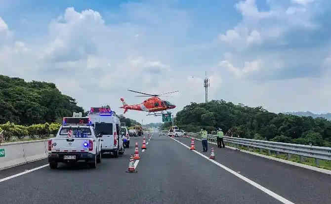 福海高速公路汽车救援案例